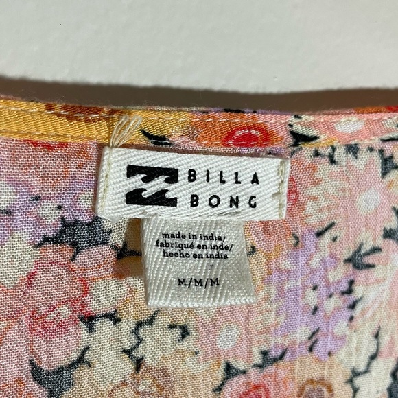 Billabong Catching Feelings Top Jrs M - Picture 7 of 9